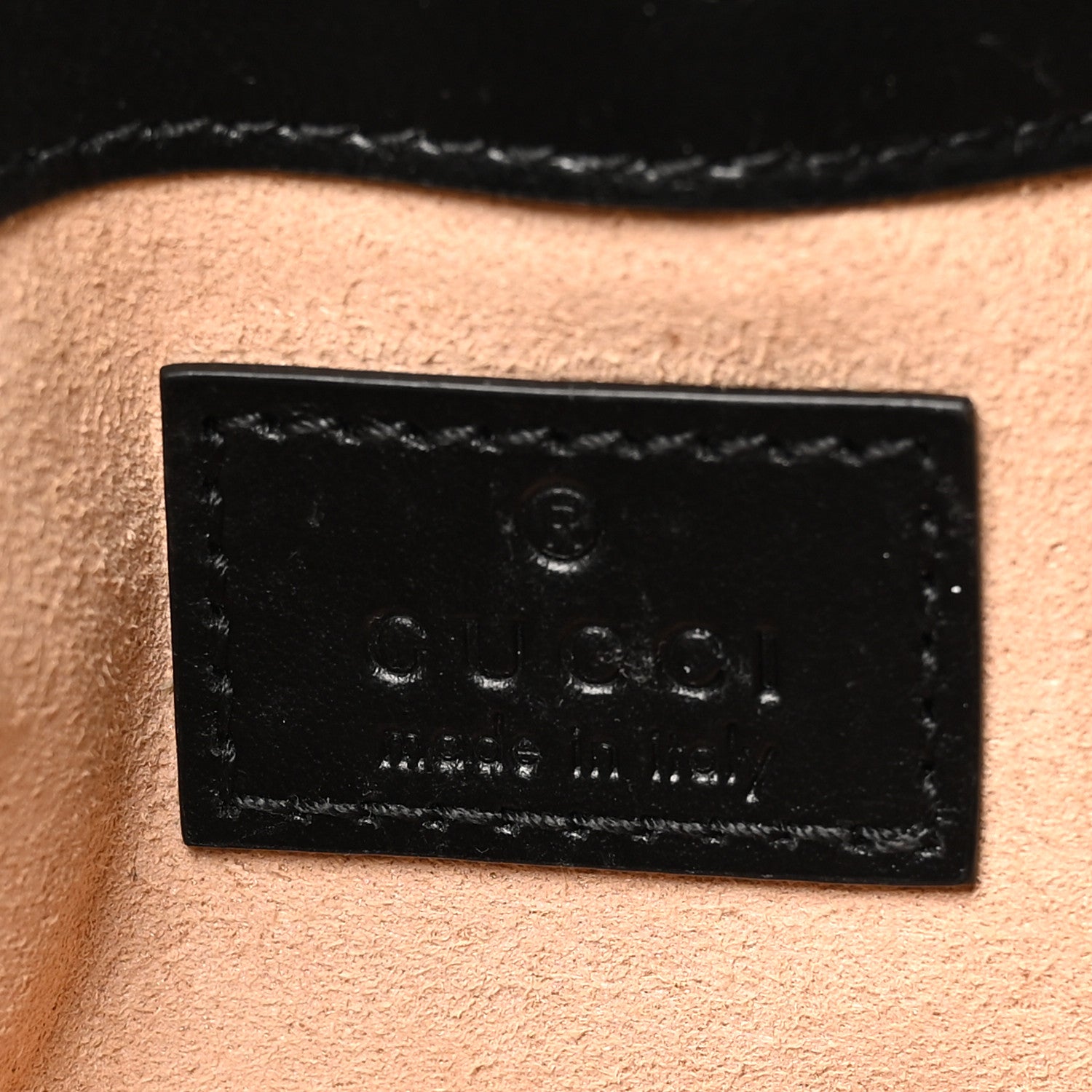 Gucci Calfskin Matelasse Monochrome GG Marmont Chain Belt Bag Black 6 of 11