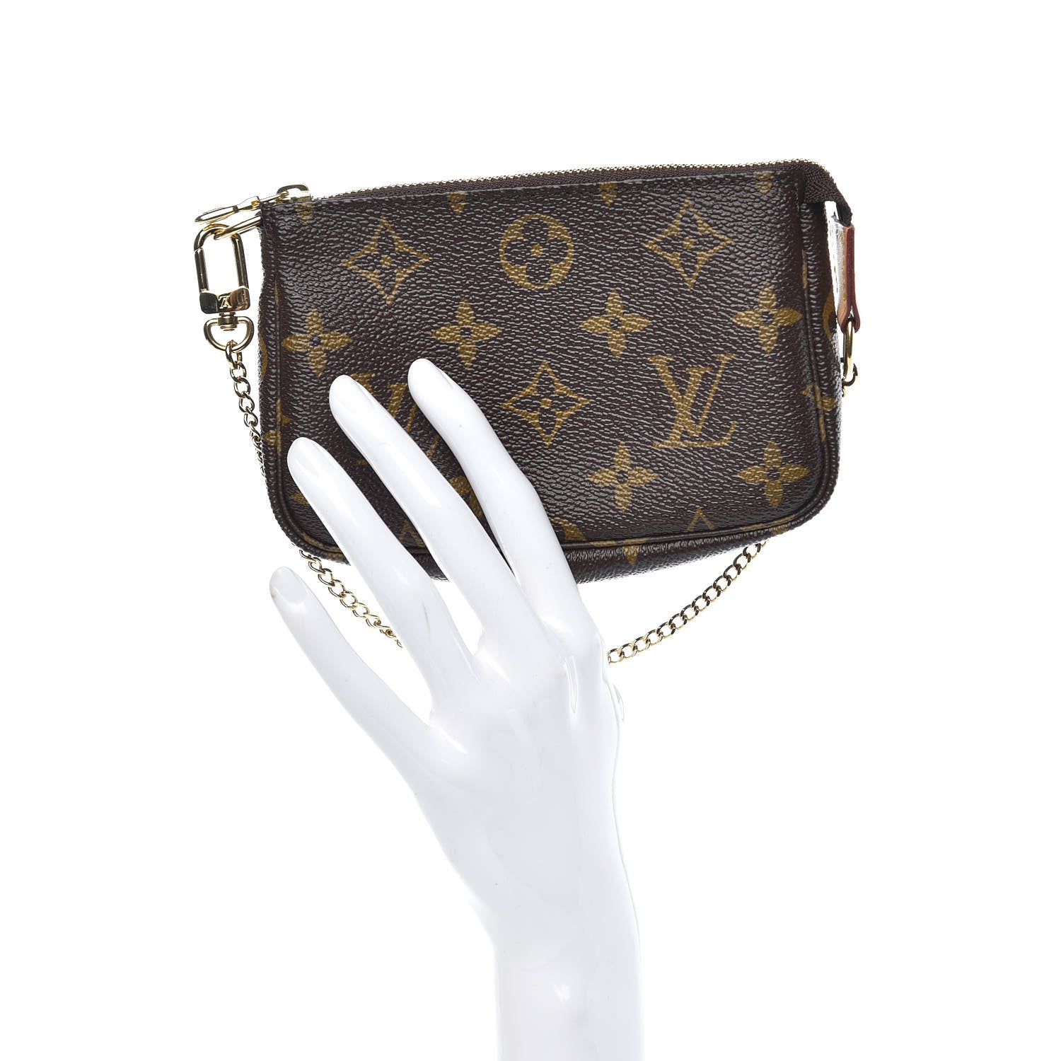 Louis Vuitton Monogram Mini Pochette Accessories 2 of 8