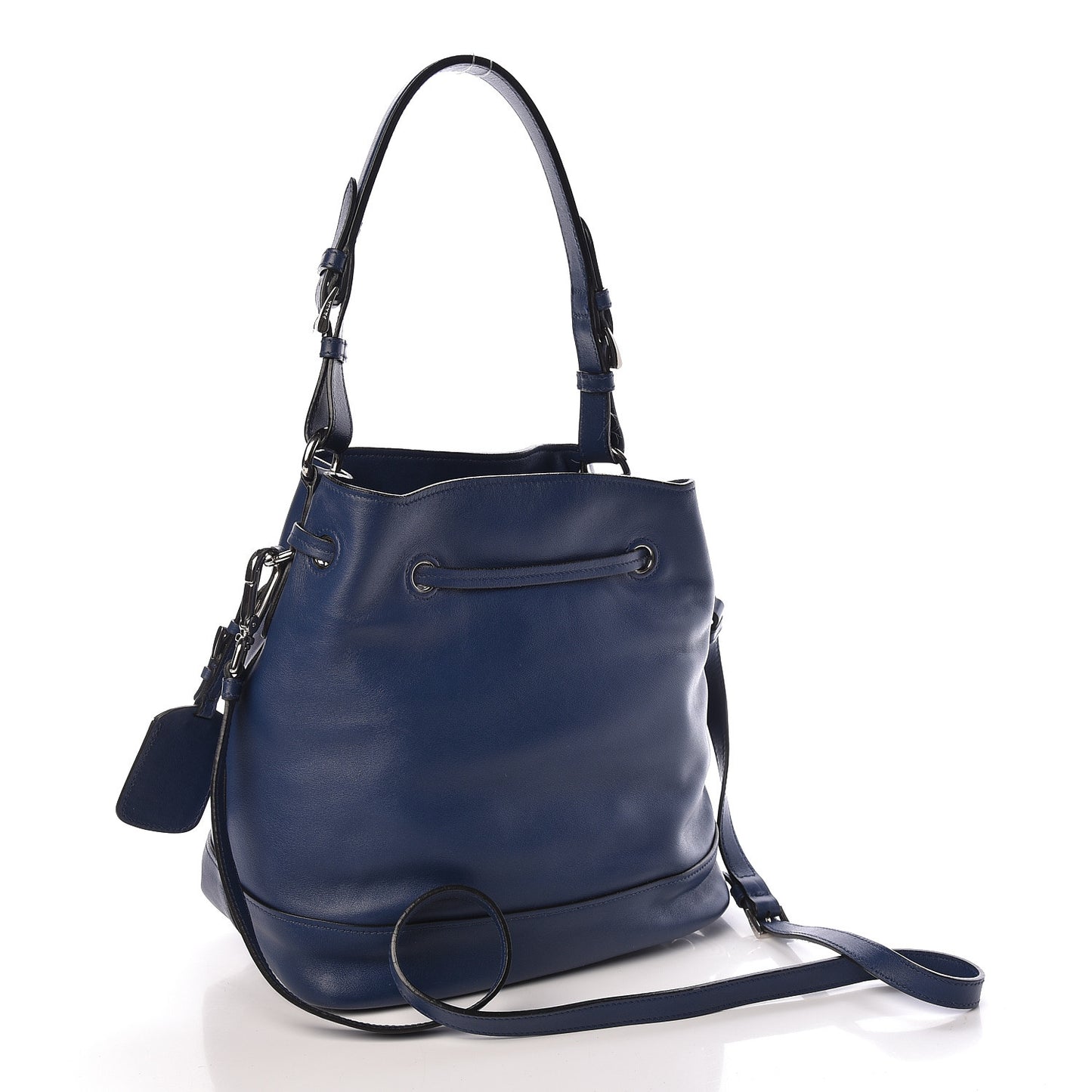 Soft Calfskin Bucket Bag Bleuette