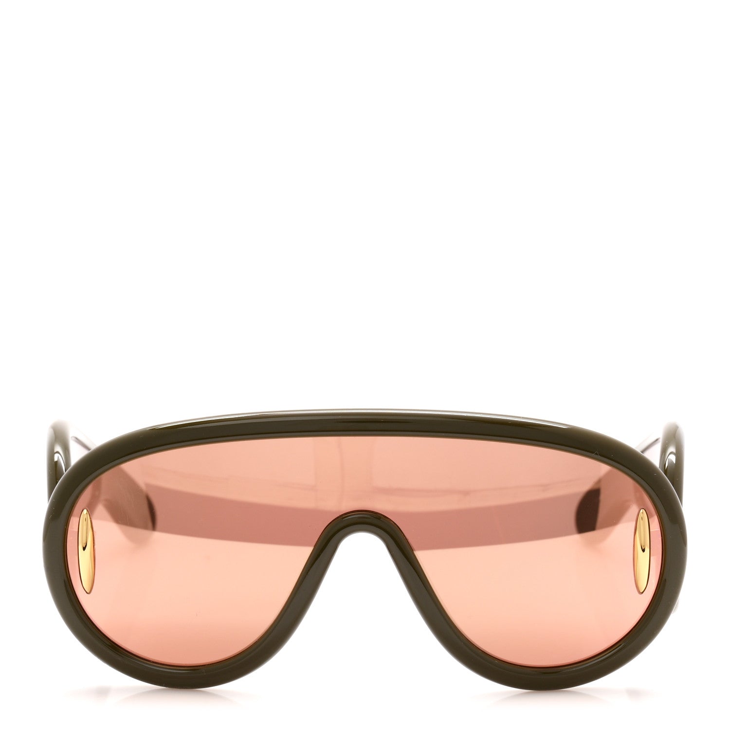 Loewe Acetate Anagram Wave Mask Sunglasses LW40108I Green 2 of 7