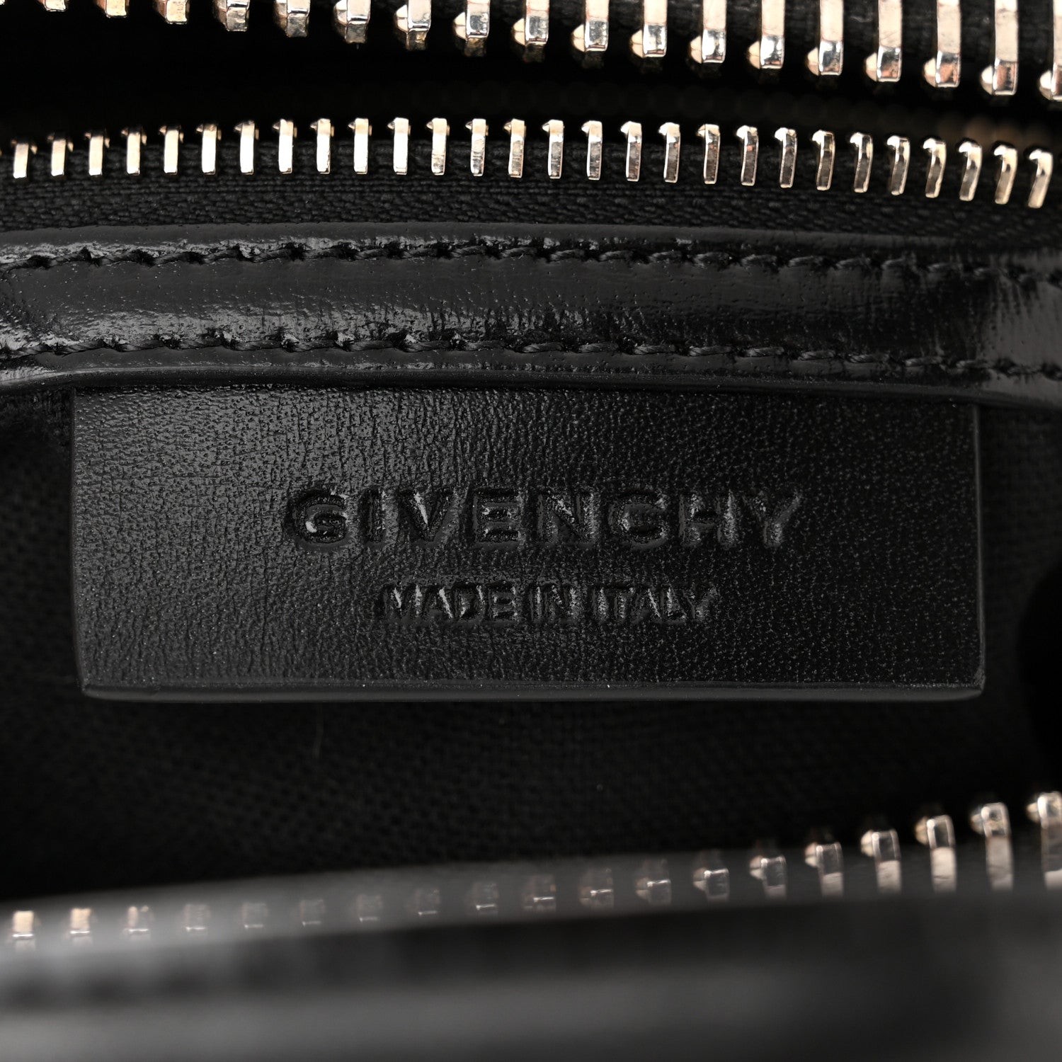 Givenchy Shiny Lord Calfskin Small Antigona Black 6 of 10