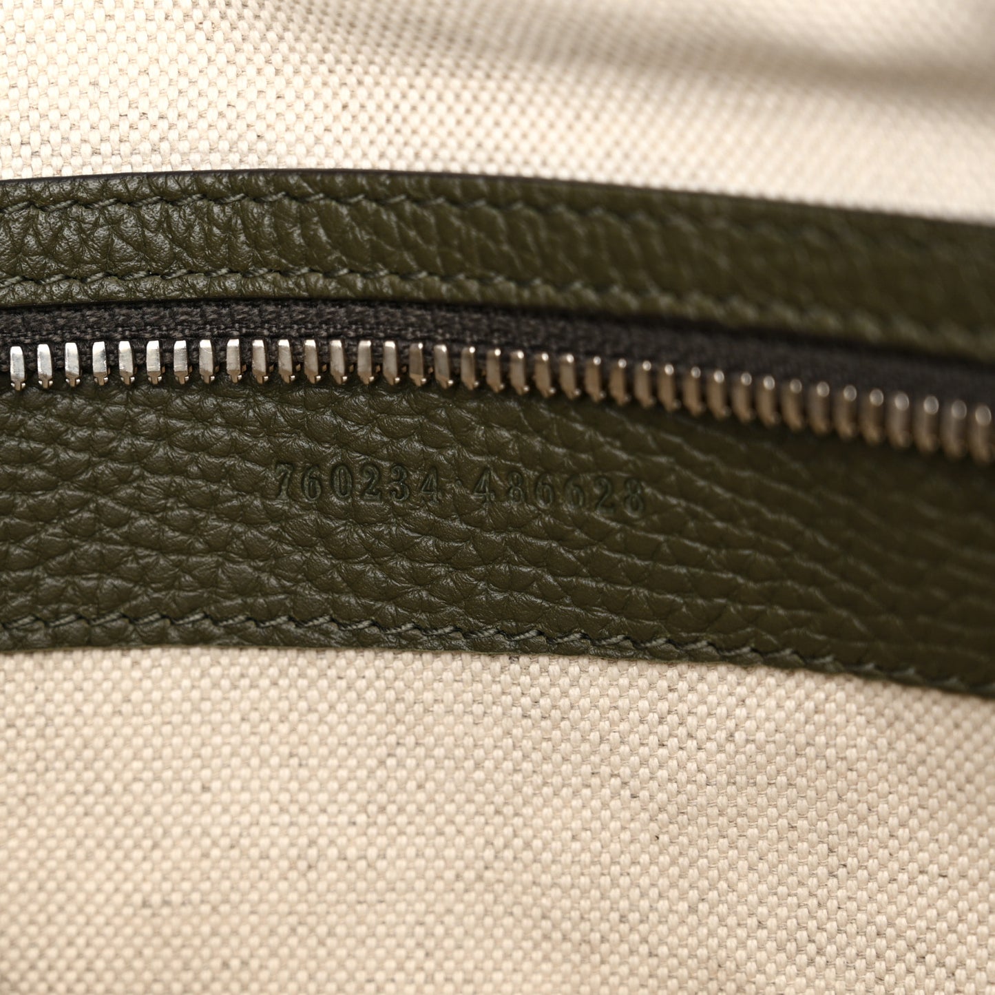 Calfskin Jumbo GG Embossed Double Buckle Medium Messenger Bag Dark Vintage Olive