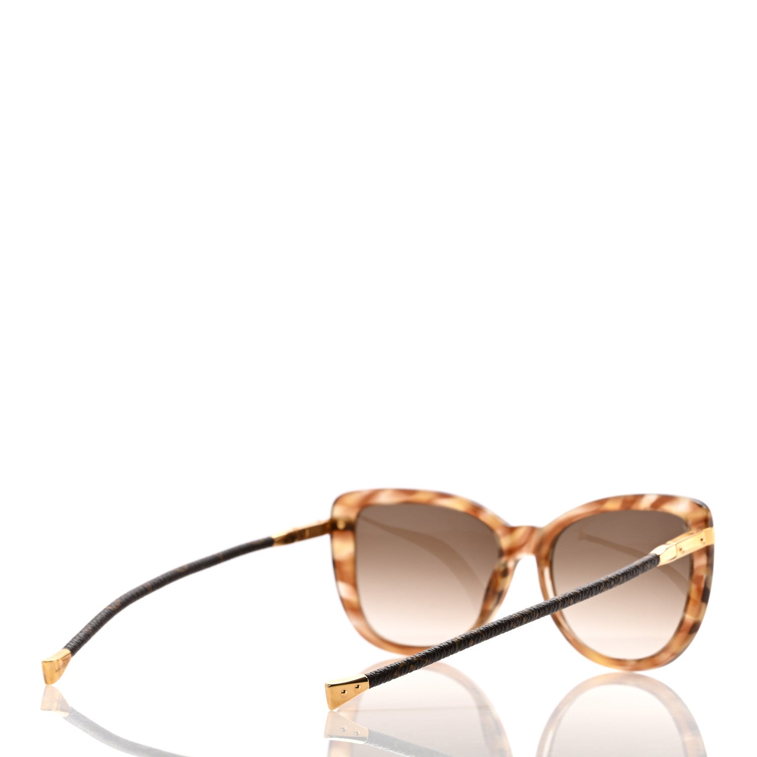 Louis Vuitton Monogram Charlotte Sunglasses Z0746W Tortoise 4 of 7