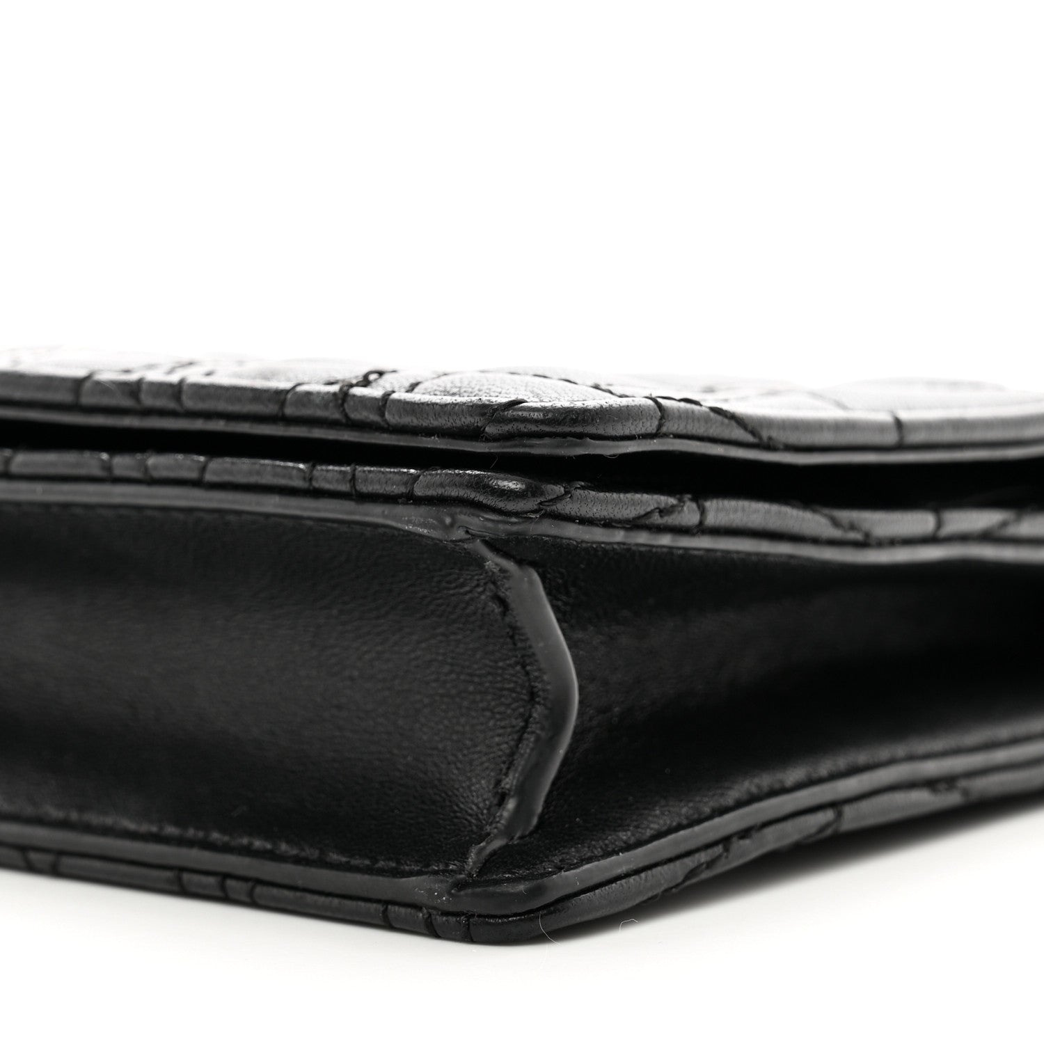 Versace Nappa Quilted Virtus Clutch Bag Black 9 of 12