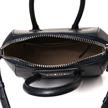 Givenchy Sugar Goatskin Mini Antigona Night Blue 4 of 12