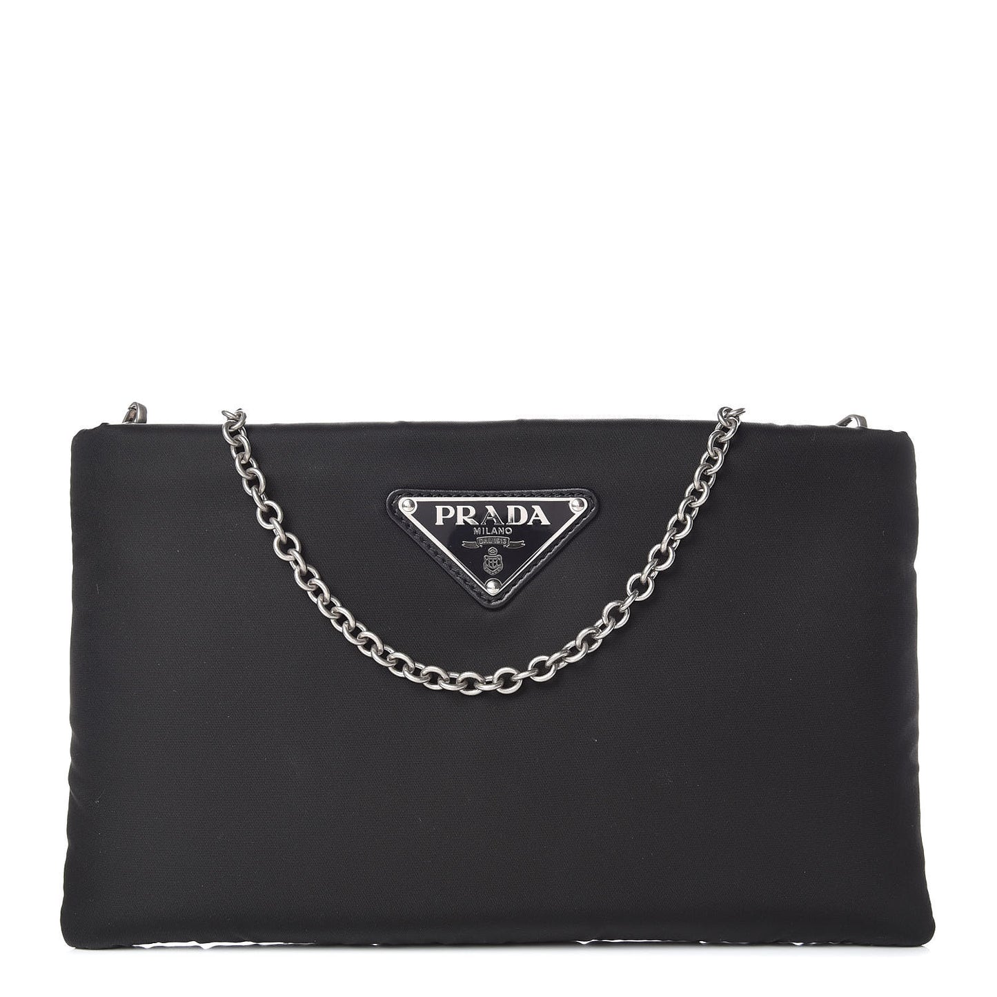 Tessuto Nylon Crossbody Bag Black