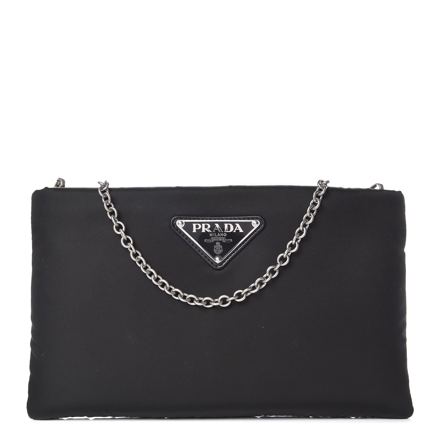 Prada Tessuto Nylon Crossbody Bag Black 1 of 9