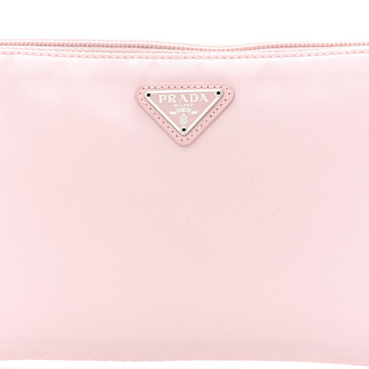 Prada Re-Nylon Vela Saffiano Mini Pochette Bag Alabastro 9 of 11