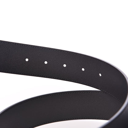 Gucci Calfskin Double G 40mm Belt 75 30 Black 4 of 7