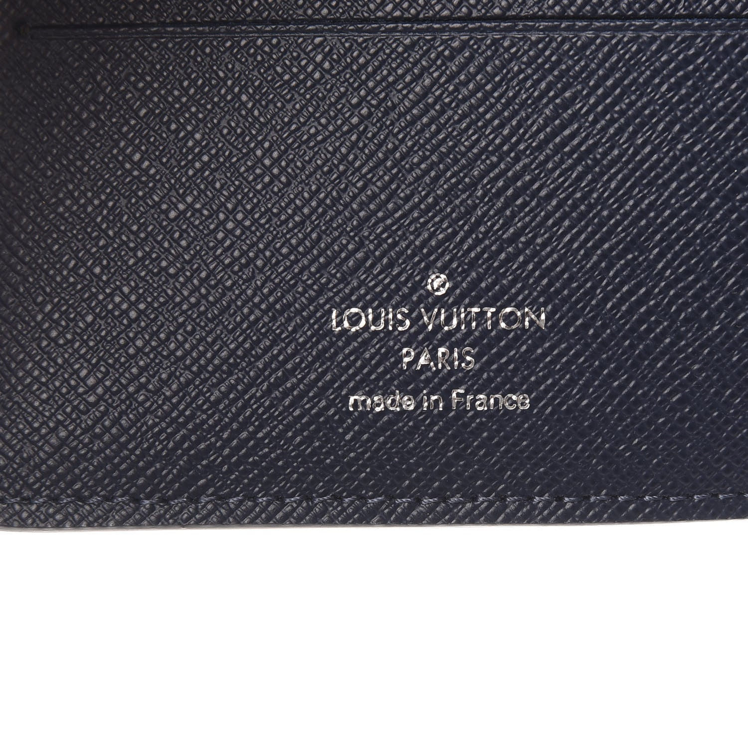 Louis Vuitton Taiga Multiple Wallet Blue Marine 6 of 7
