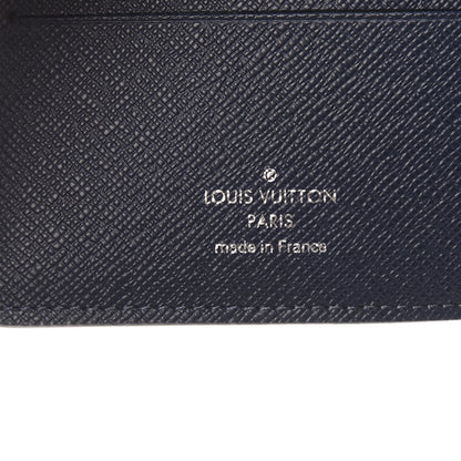 Louis Vuitton Taiga Multiple Wallet Blue Marine 6 of 7