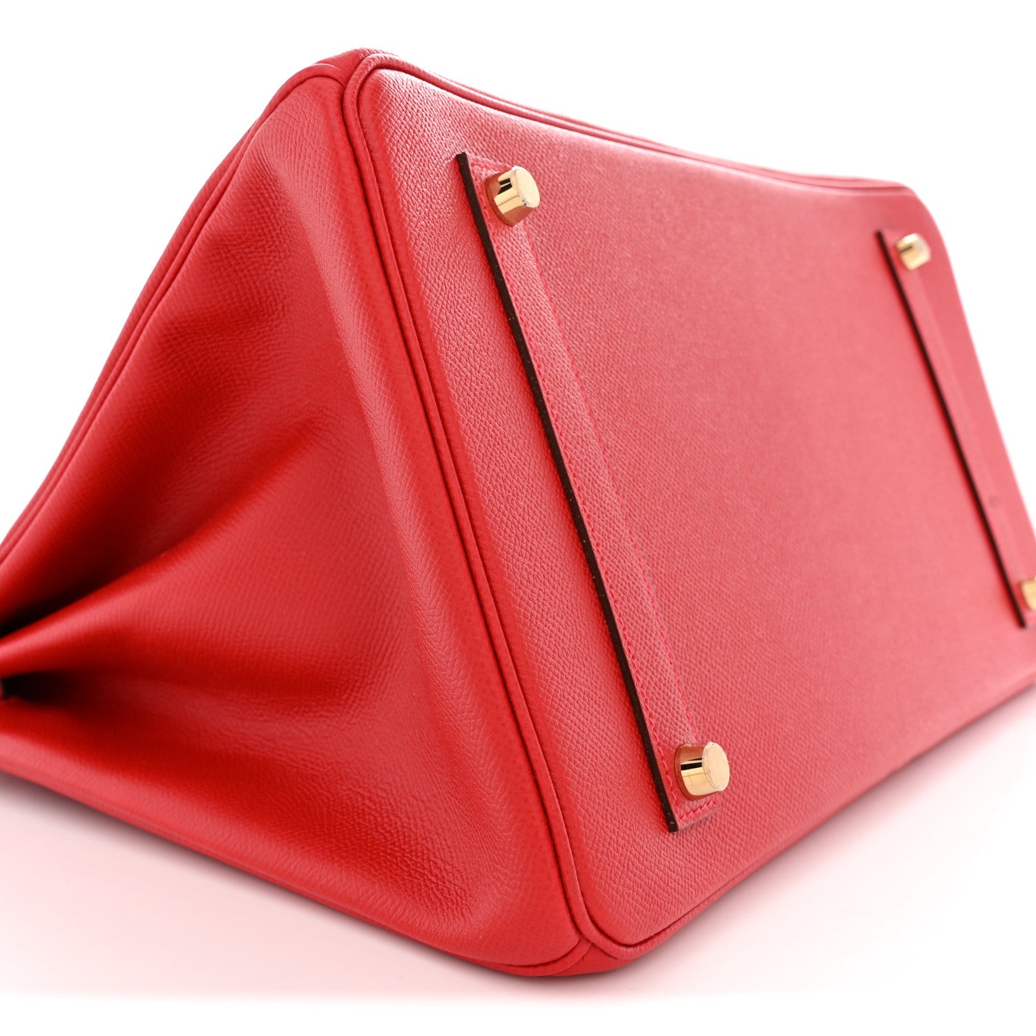 Hermes Epsom Birkin 35 Rouge Casaque 9 of 10