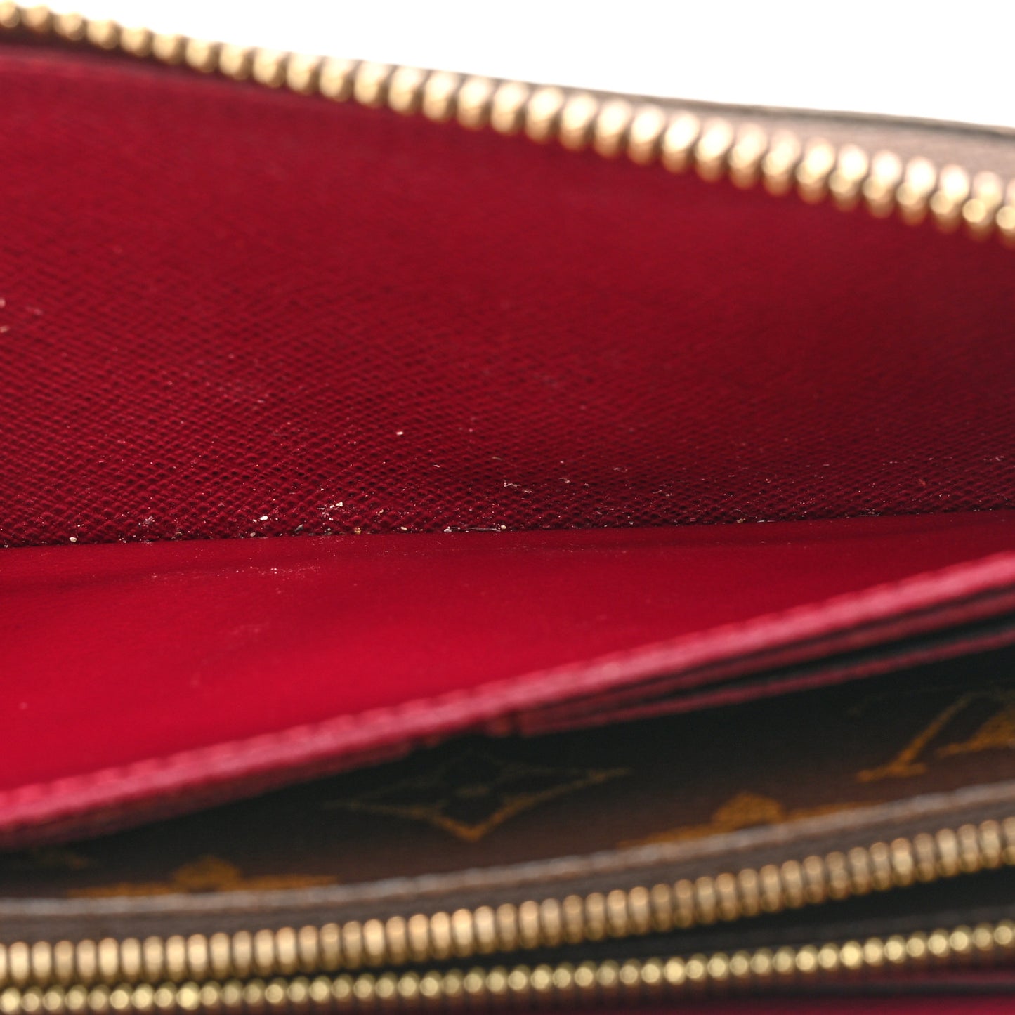 Monogram Clemence Wallet Fuchsia