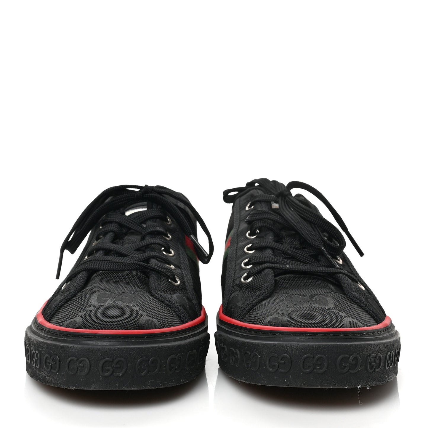 Econyl Nylon Web Monogram Off The Grid Mens 1977 Tennis Sneakers 10 Black