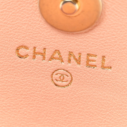 Chanel Lambskin Quilted Chanel 19 Flap Belt Bag Light Orange 6 of 11