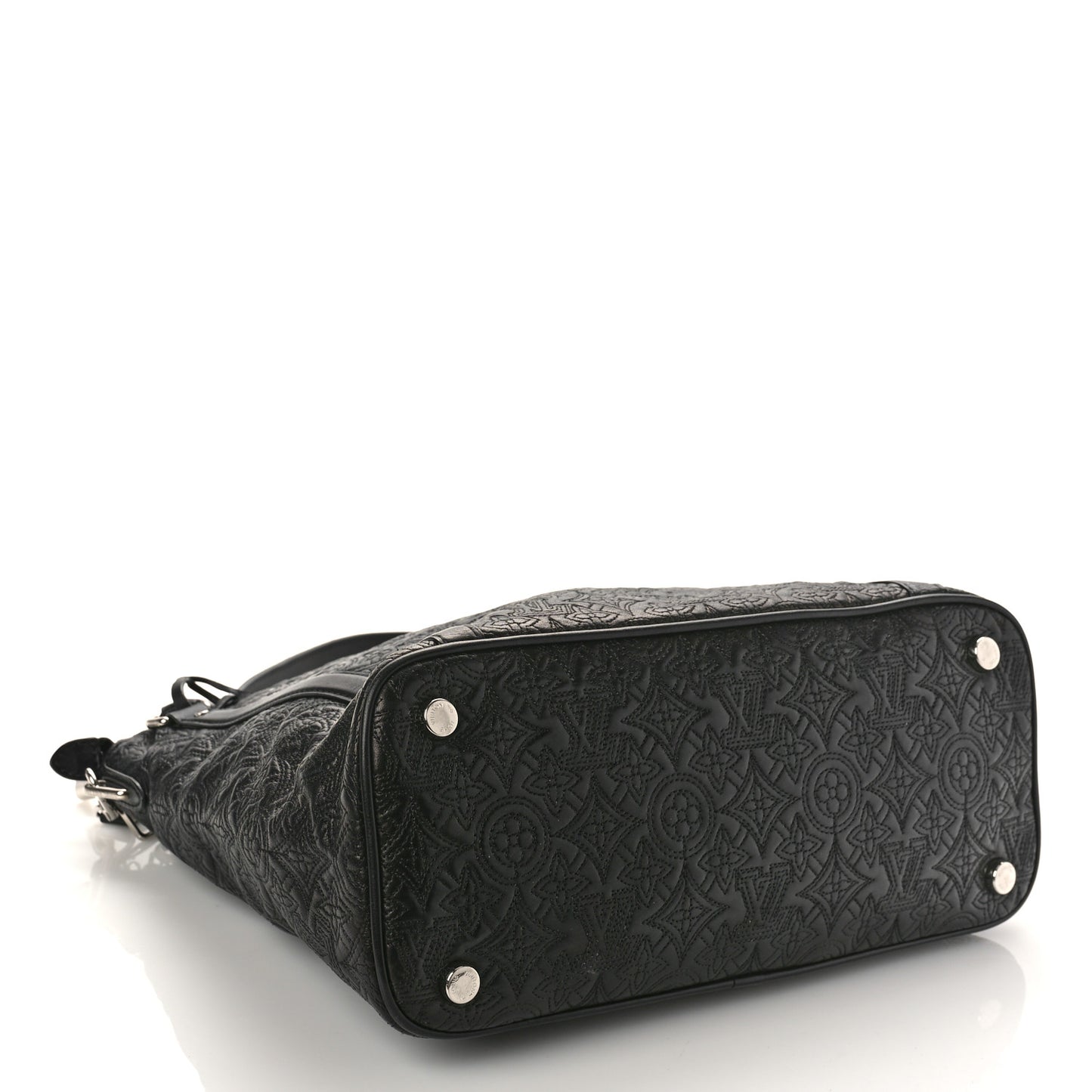 Monogram Lambskin Antheia IXIA MM Black
