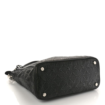 Louis Vuitton Monogram Lambskin Antheia IXIA MM Black 3 of 8