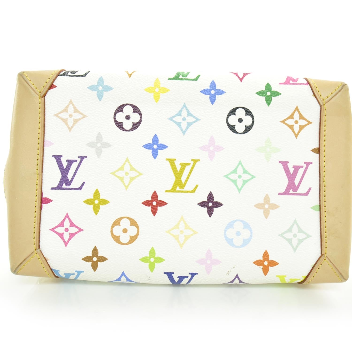 Louis Vuitton Monogram Multicolor Audra White 5 of 10