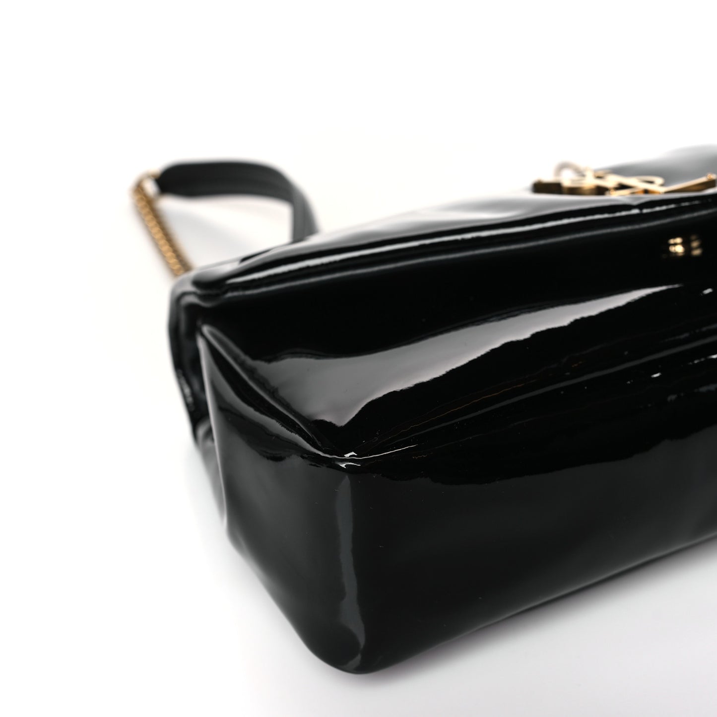 Patent Calfskin Calypso Black