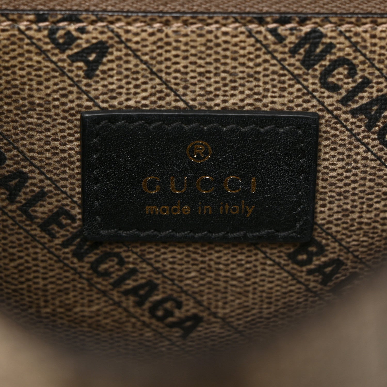 Balenciaga X GUCCI GG Supreme Monogram Small Hourglass Top Handle Bag Beige Ebony 6 of 11