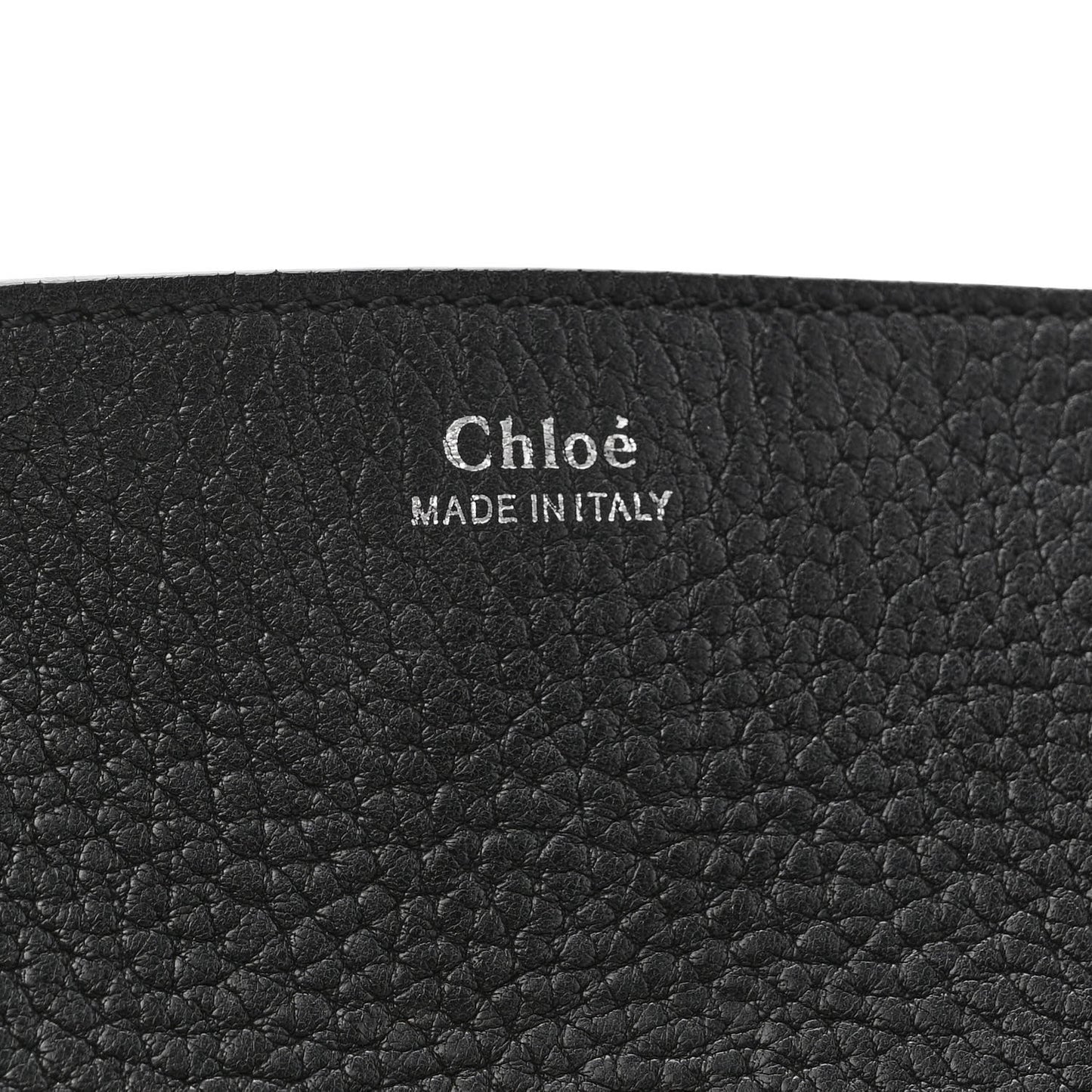 Grained Lambskin Drew Shoulder Bag Black