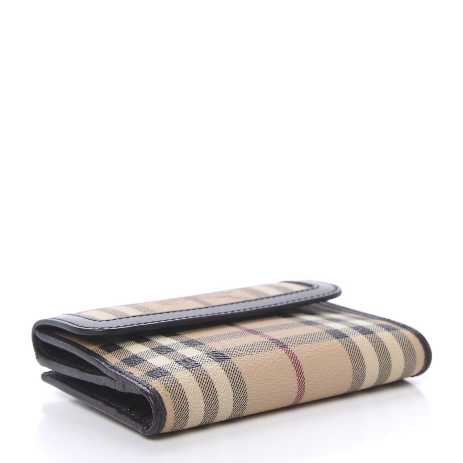 Burberry Haymarket Check Wallet Brown 4 of 12