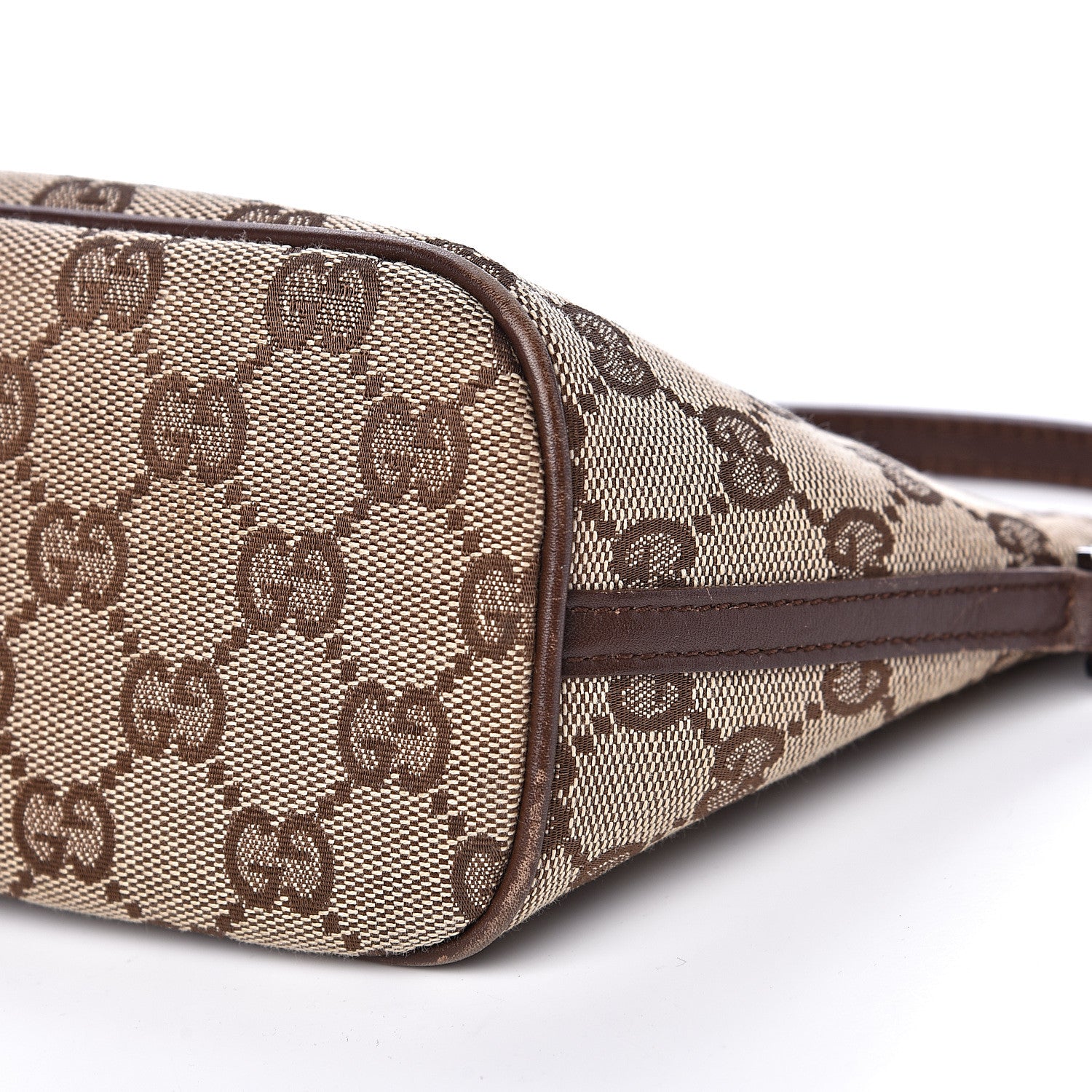Gucci Monogram Boat Pochette Brown 8 of 10