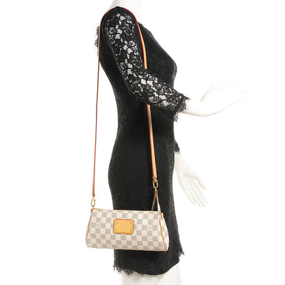 Louis Vuitton Damier Azur Eva Clutch 2 of 7