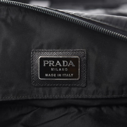 Prada Nylon Vela Messenger Bag Black 6 of 17