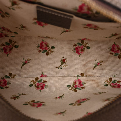 Gucci GG Supreme Monogram Web Neo Vintage Shoulder Bag Beige New Acero Crop 5 of 10