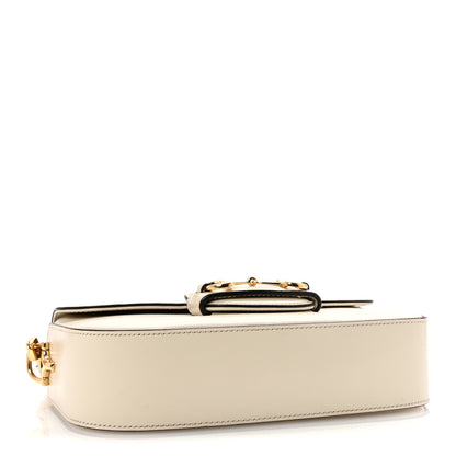 Gucci Azalea Calfskin Small Horsebit 1955 Chain Shoulder Bag Mystic White 4 of 10
