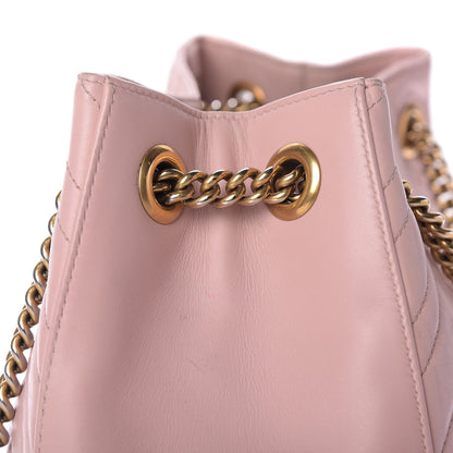 Gucci Calfskin Matelasse Medium GG Marmont Shoulder Tote Bag Perfect Pink 21 of 21