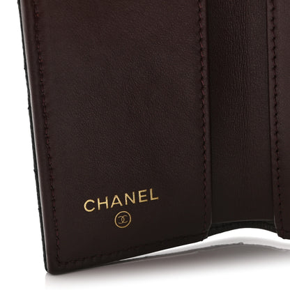 Chanel Caviar Quilted Double Flap Wallet Black 8 of 11