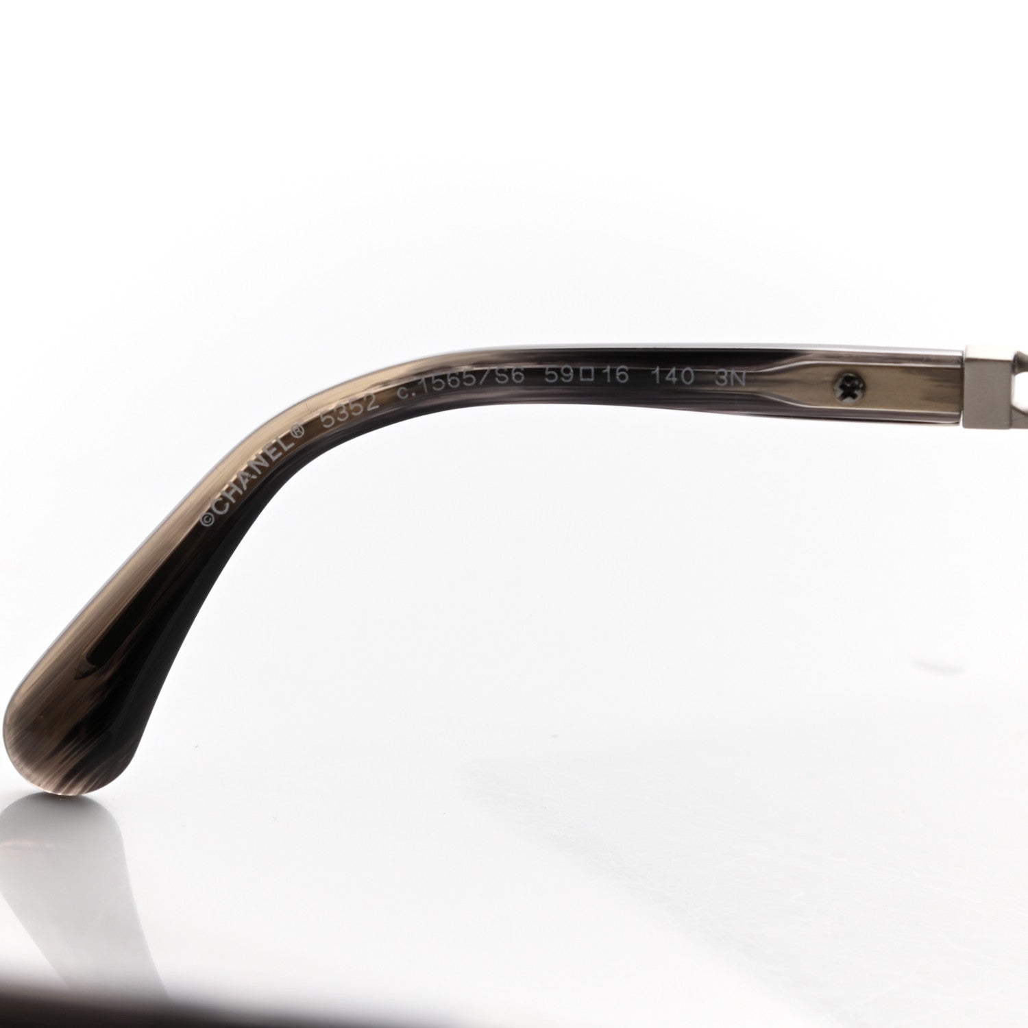 Chanel Cat Eye Chain Sunglasses 5352 Grey 7 of 7