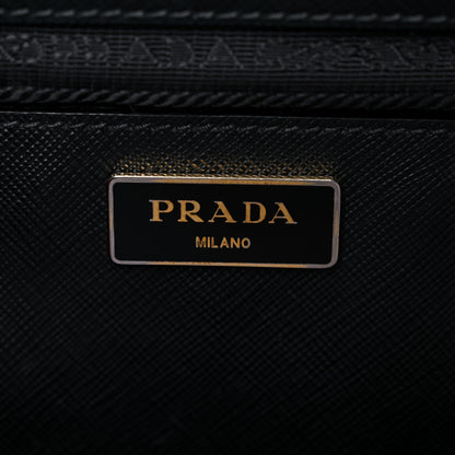 Prada Saffiano Large Galleria Double Zip Tote Black 6 of 27
