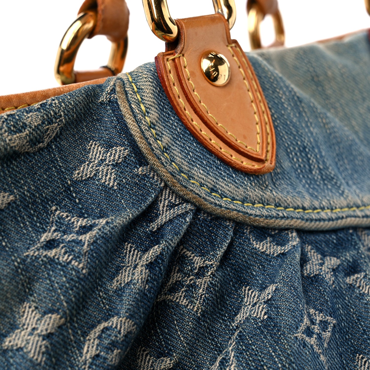 Louis Vuitton Denim Neo Cabby GM Blue 19 of 19