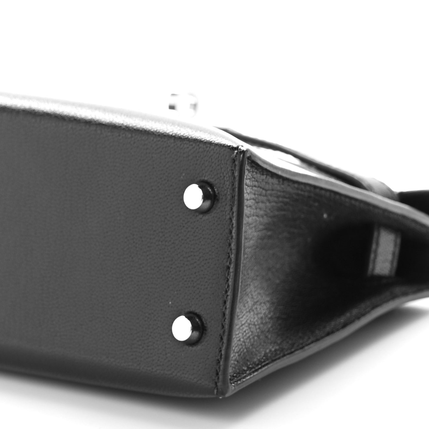 Chevre Chamkila Mini Kelly Sellier 20 Black