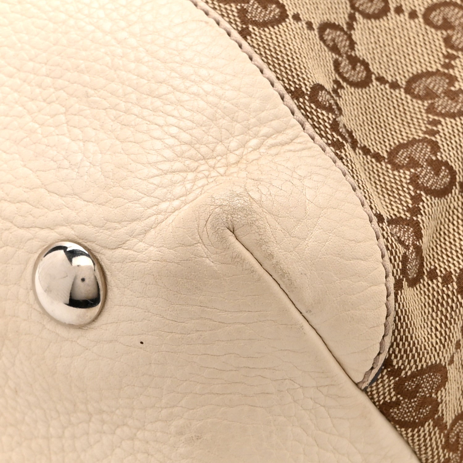 Gucci Monogram Web Sunset Tote Off White 12 of 16