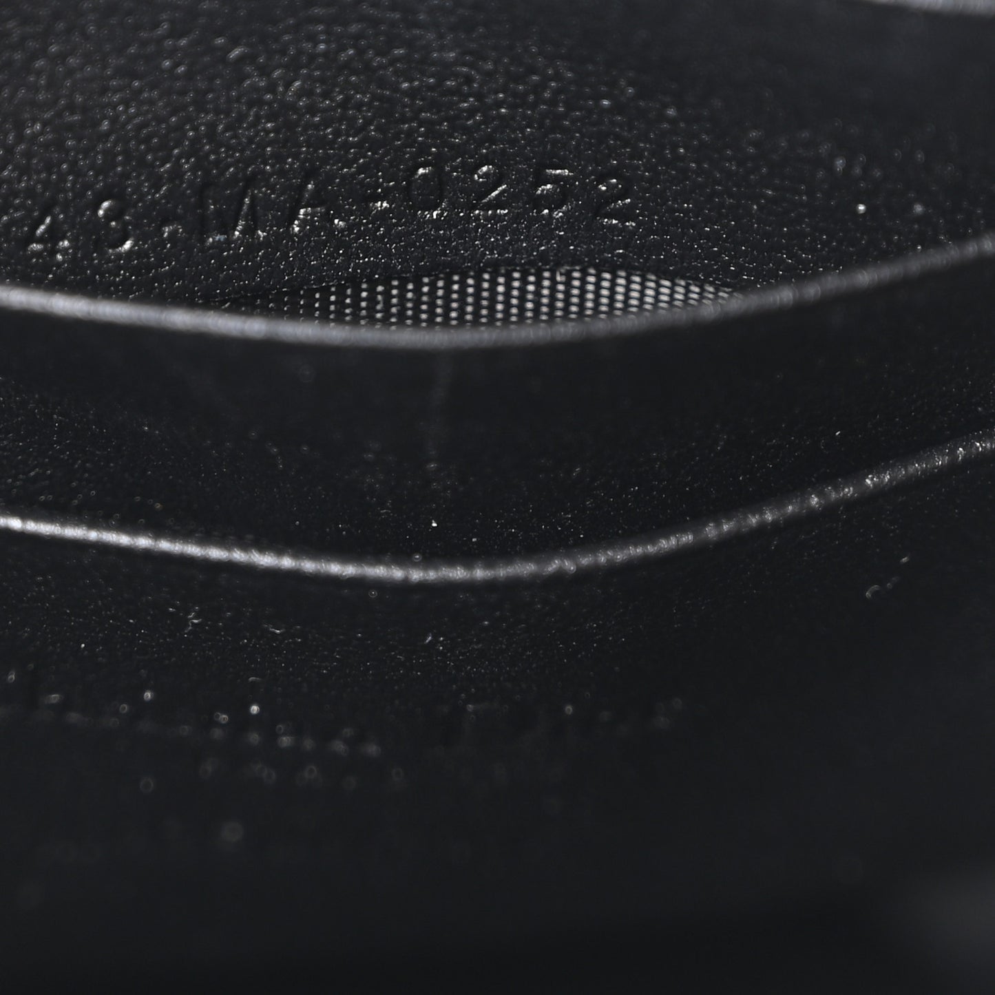 Lambskin Cannage Lucky Star Studded Lady Dior Phone Holder  Black