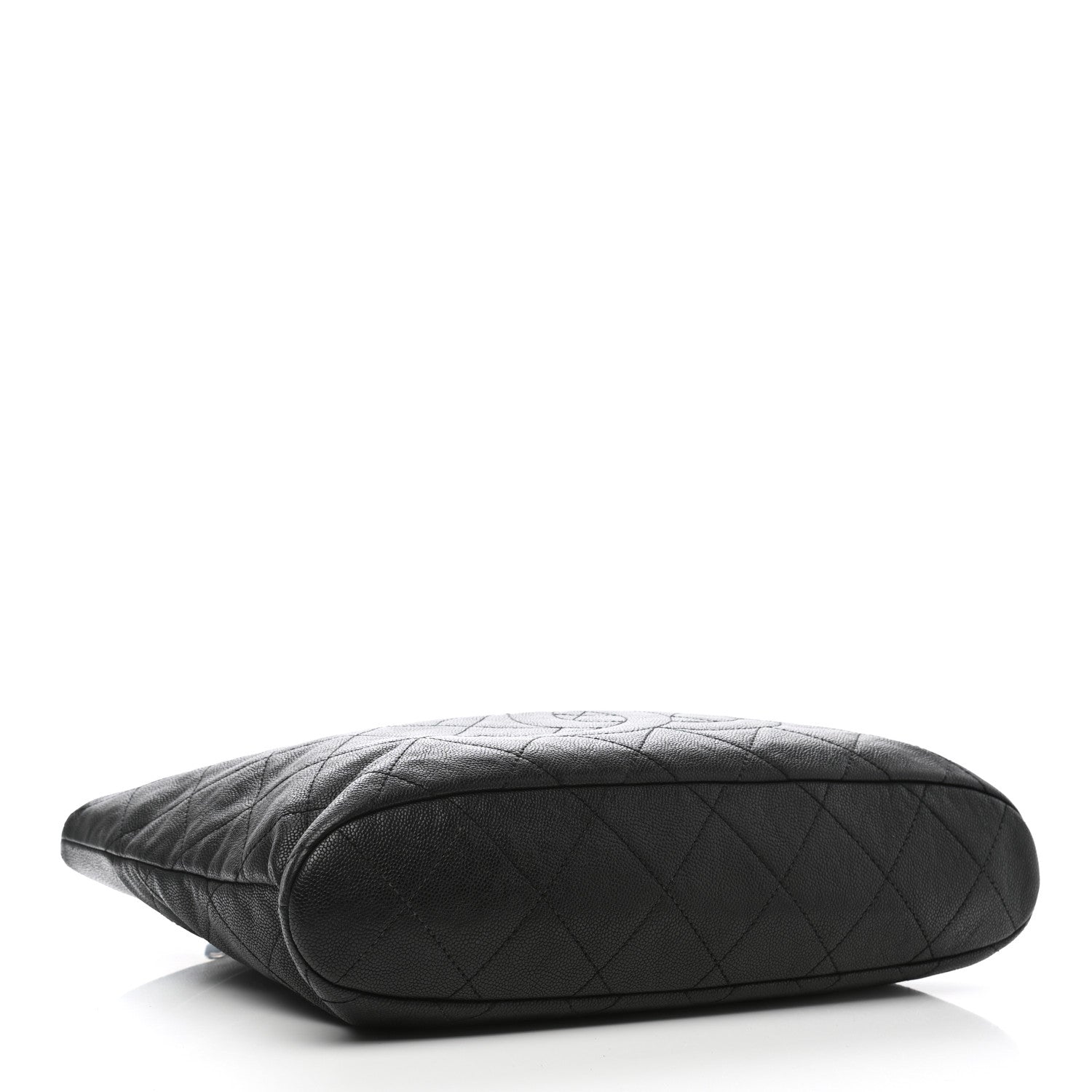 Chanel Caviar Quilted Large CC Tote Black 4 of 12