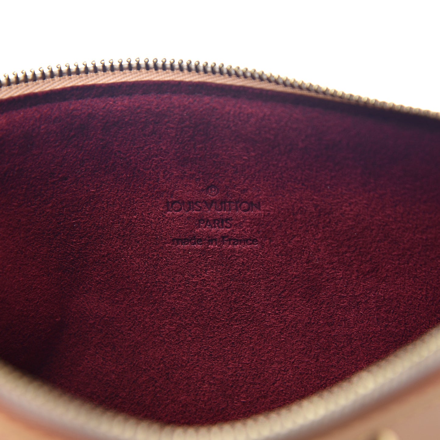 Monogram Multicolor Pochette Accessories White