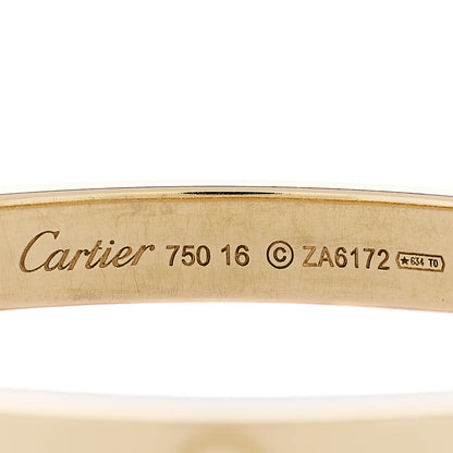 Cartier 18K Yellow Gold Love Bracelet 16 5 of 7