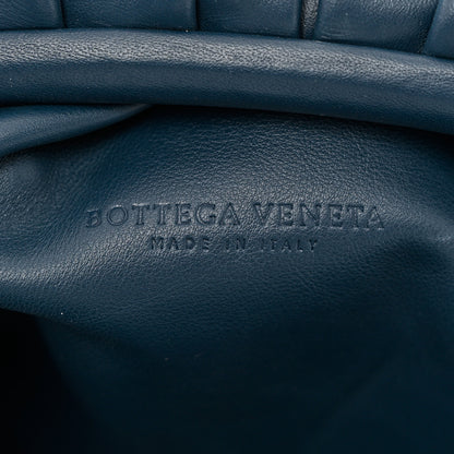 Bottega Veneta Smooth Butter Calf The Pouch Oversized Clutch Deep Blue 6 of 7