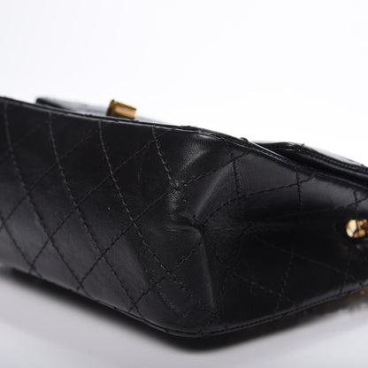 Chanel Aged Calfskin Quilted 2.55 Reissue Mini Flap Black 6 of 10