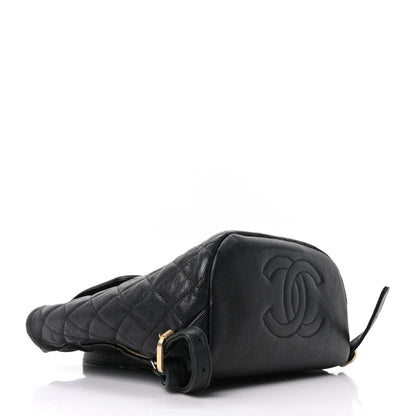 Chanel Caviar Quilted Small Filigree Backpack Black 3 of 9