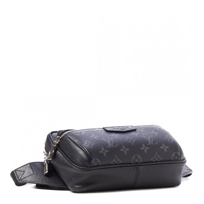 Louis Vuitton Taiga Monogram Outdoor Bumbag Black 4 of 9