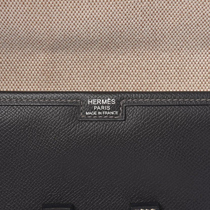 Hermes Epsom Jige PM Clutch Graphite 6 of 10