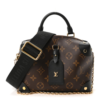 Louis Vuitton Monogram Petite Malle Souple Black 1 of 9