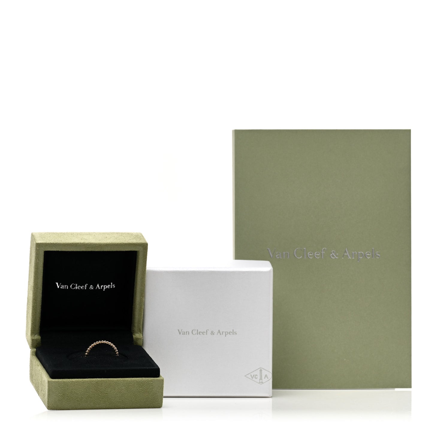 18K Yellow Gold Small Perlee Ring 52 6