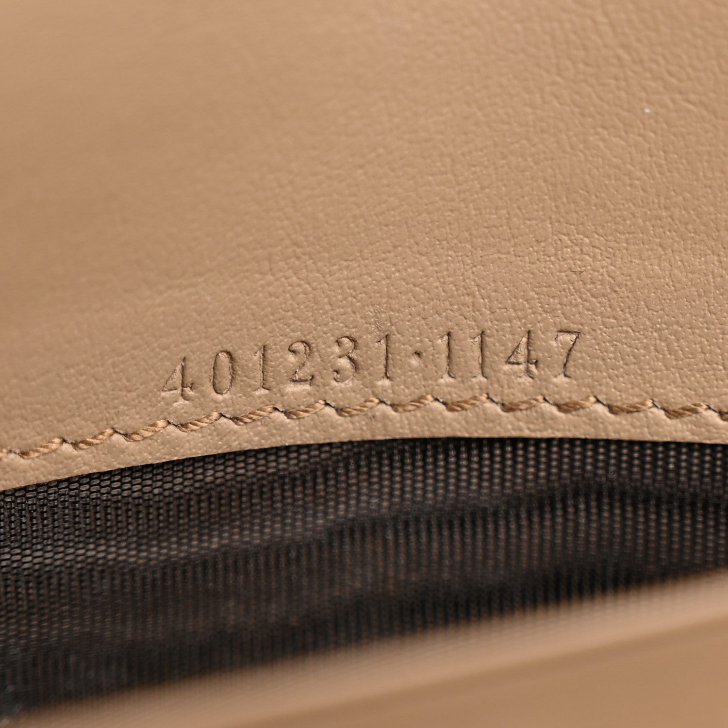 Gucci GG Supreme Monogram Mini Dionysus Chain Wallet Beige Taupe 7 of 14